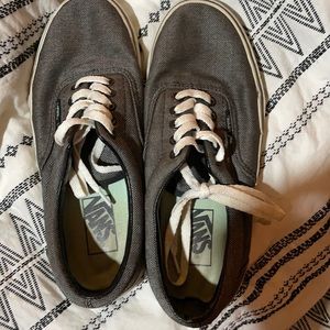 Dark grey/black vans